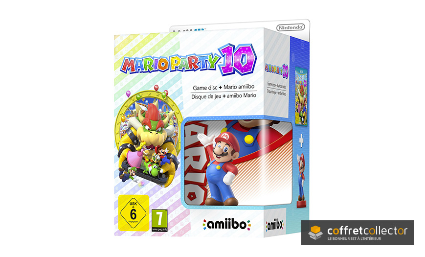 Mario Party 10 + Amiibo 'Super Mario Bros' - Mario - édition limitée