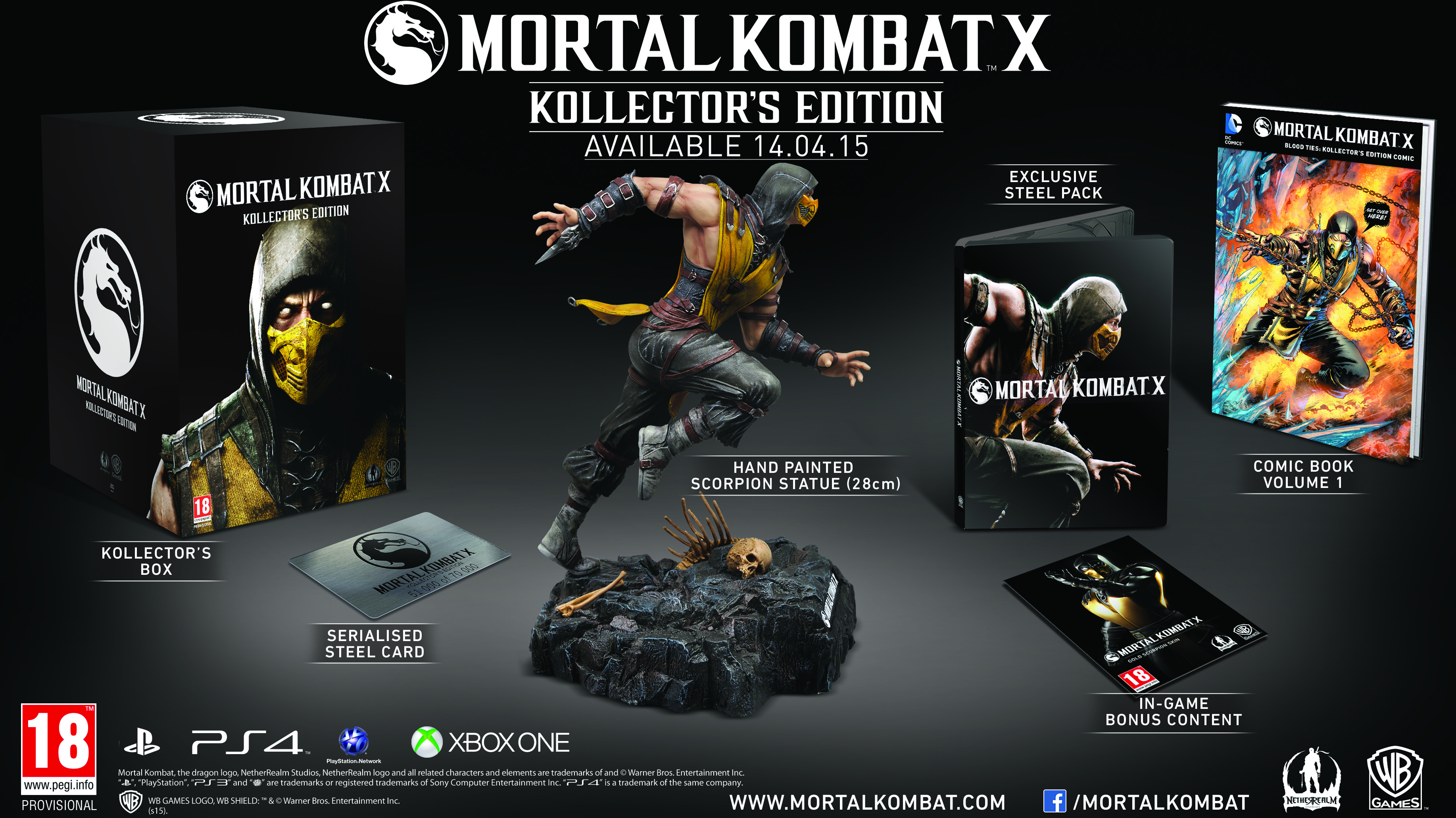 Mortal Kombat X Kollector’s Edition