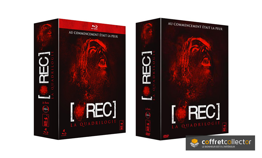 REC - Coffret Intégral en Bluray et DVD