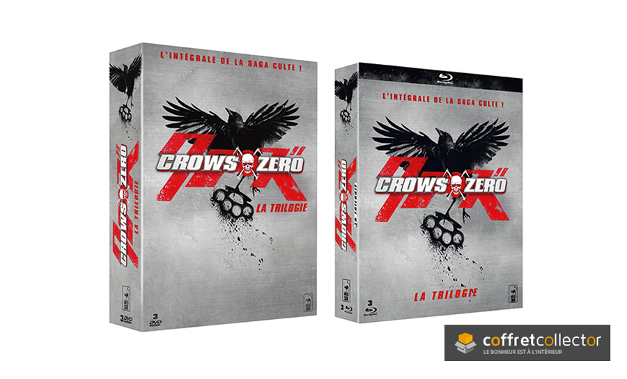 La trilogie Crows Zero - Le coffret en DVD et en Blu-ray