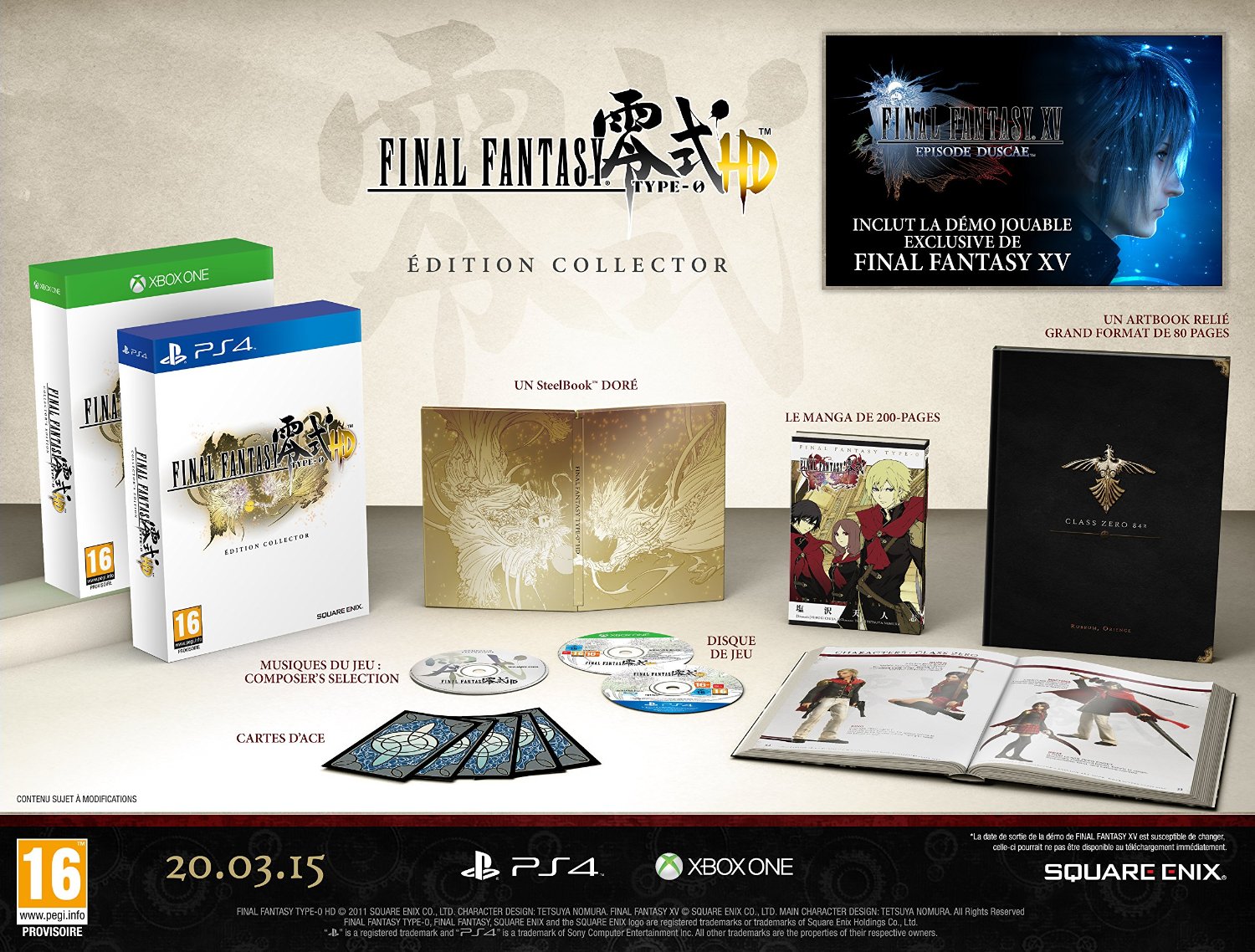 Final Fantasy Type-0 HD - Édition collector