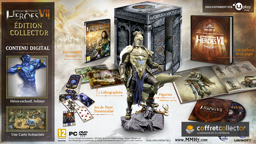 L'édition collector Might & Magic Heroes VII