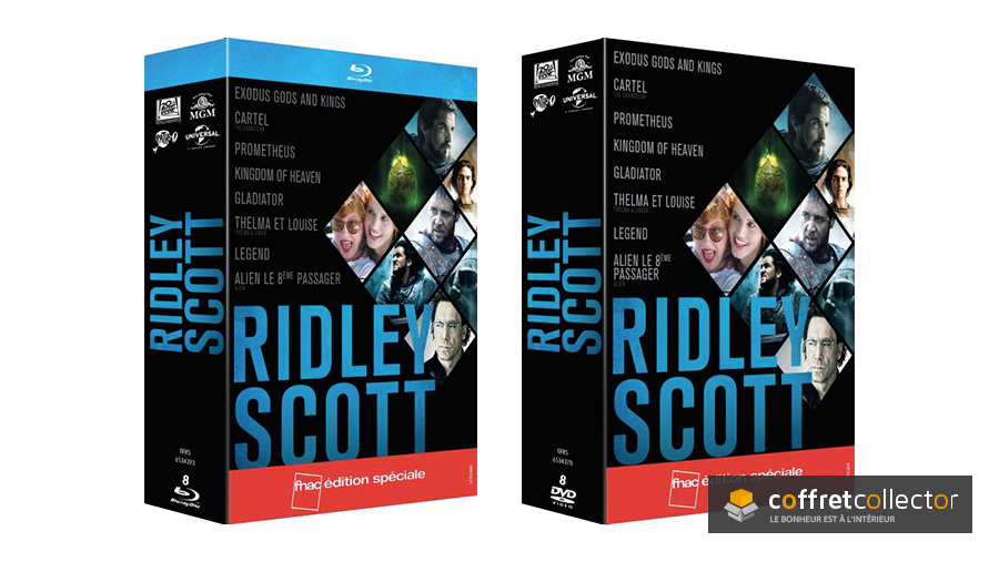 L'édition spéciale Fnac - Ridley Scott - Intégrale 8 DVD ou Blu-ray