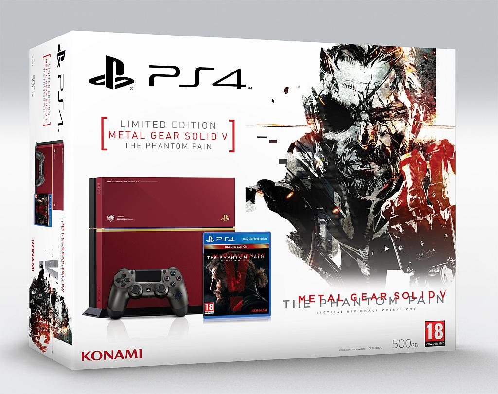La PS4 en édition collector limitée pour Metal Gear Solid 5 : The Phantom Pain en France