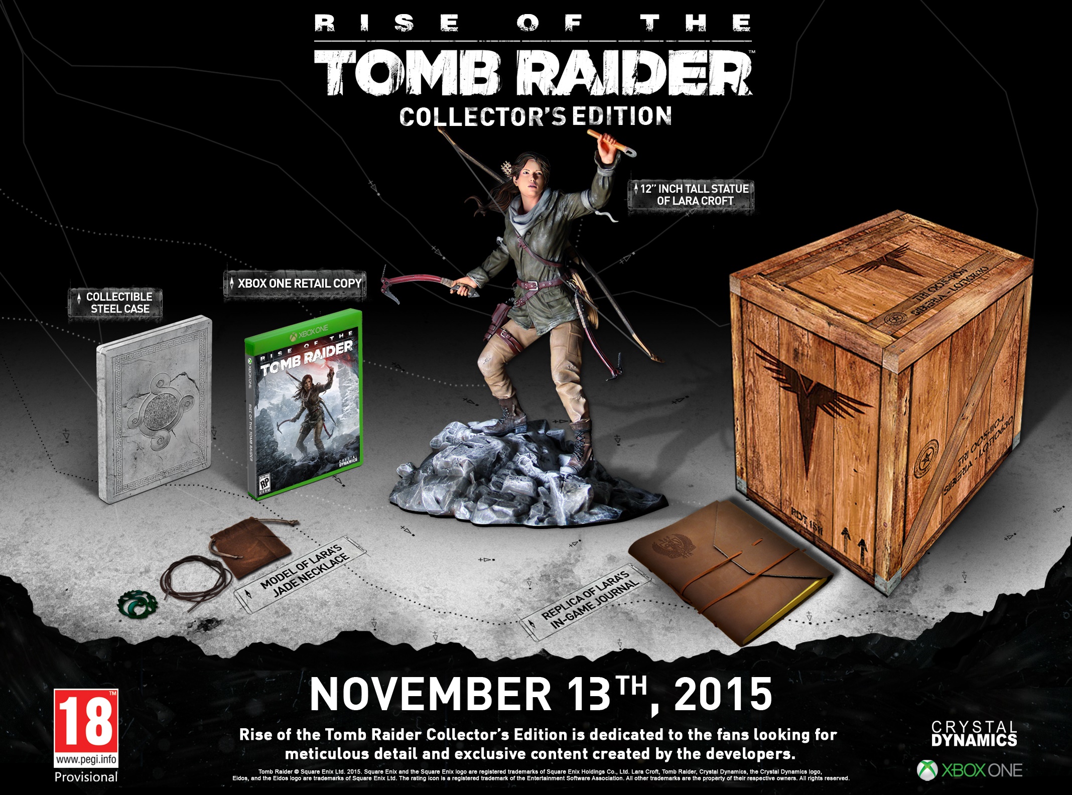 L'édition collector de Rise Of The Tomb Raider