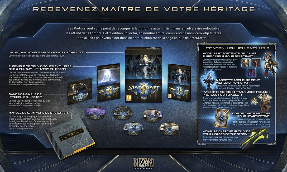 Starcraft 2 : Legacy of the Void - Edition collector