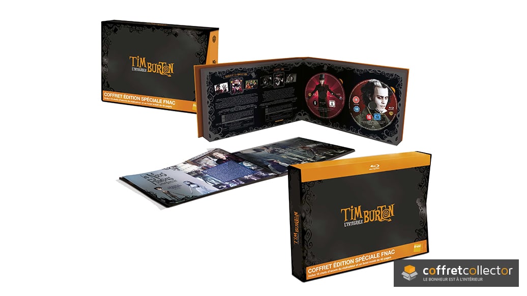 Tim Burton - L'intégrale 2015 de 18 films en édition limitée