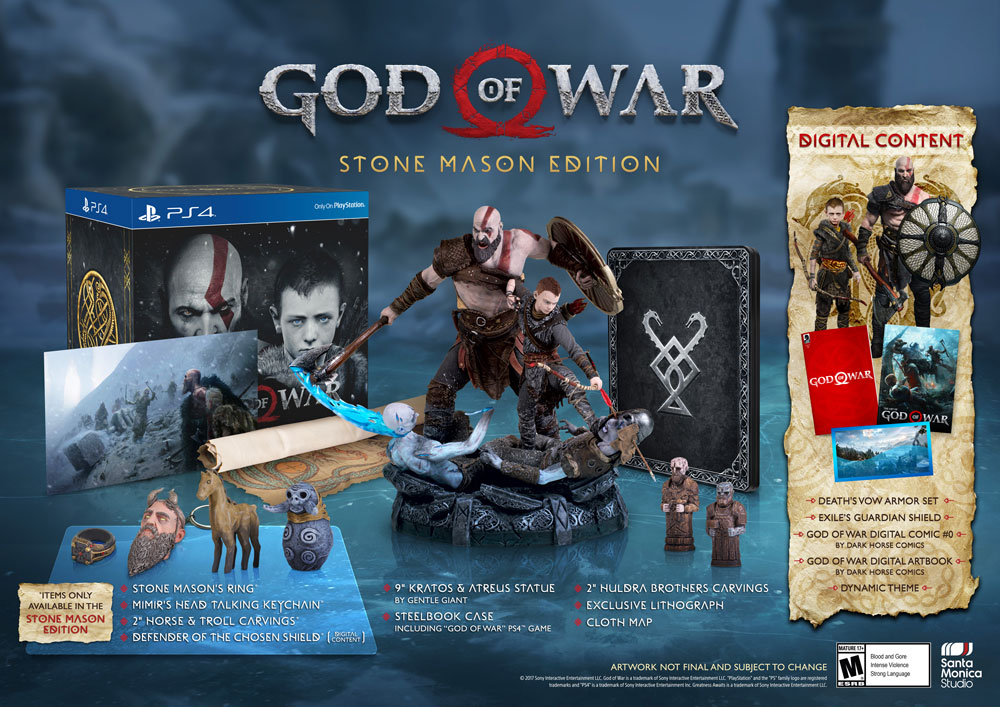 Le nouveau God of War aura une édition collector !